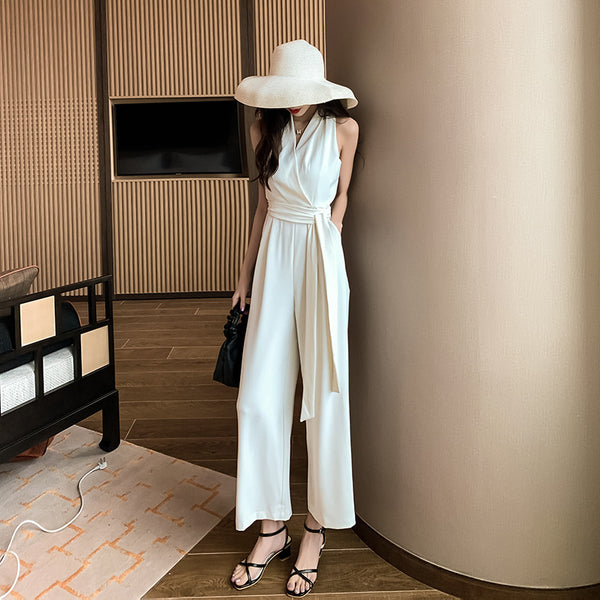 Overol de Pierna Ancha Moderno para Mujer - Conjunto de Moda