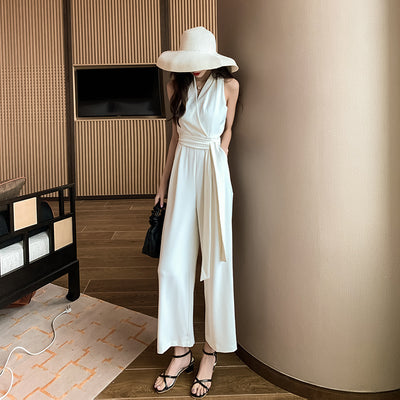 Overol de Pierna Ancha Moderno para Mujer - Conjunto de Moda