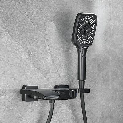 Juego de Grifo Mezclador para Bañera con Agua Fría y Caliente - Image 6
