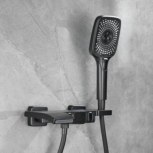 Juego de Grifo Mezclador para Bañera con Agua Fría y Caliente - Image 6