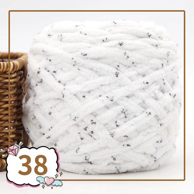 Lana para Tejer Colorida Ice Line - Hilo Grueso Suave para Bufandas Artesanales DIY - Image 35