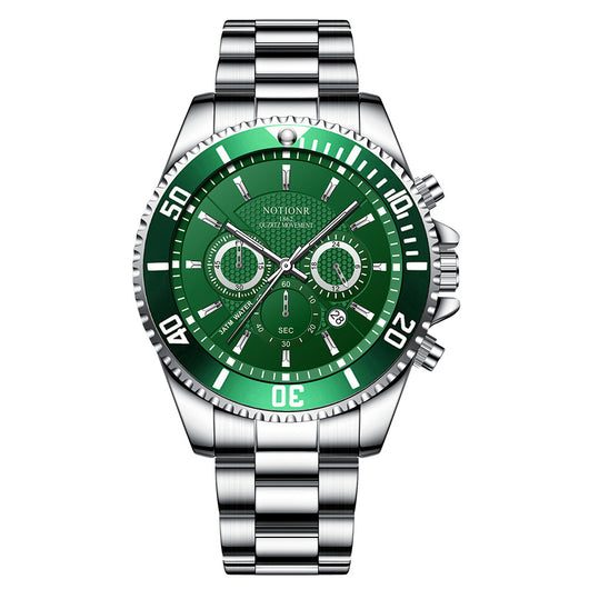 Reloj de Lujo Dorado para Hombre - Acero Inoxidable Resistente al Agua con Esfera Luminosa - Image 7