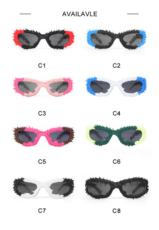 Gafas de Sol Epoxy Negras Avant-garde Independientes - Image 16