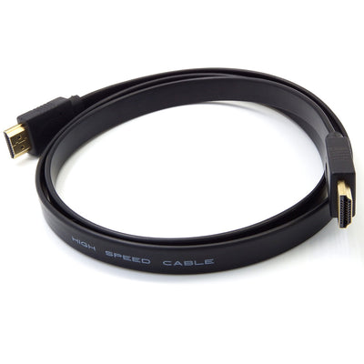 Cable HDMI Plano Full HD Macho a Macho - 30/50/100cm para TV y Cine en Casa