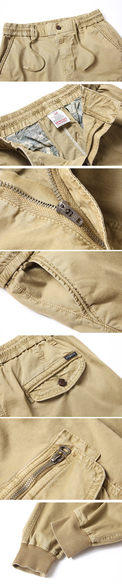 Pantalones Casuales Oversized Multicolor para Hombre - Image 18