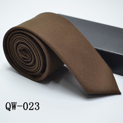 Corbata Angosta de Lana Elegante para Hombre - Image 24