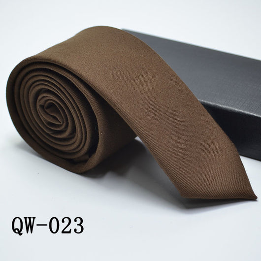 Corbata Angosta de Lana Elegante para Hombre - Image 24