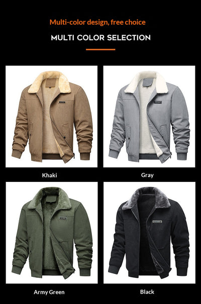 Chaqueta de Trabajo Térmica con Forro Polar - Estilo Casual - Image 16
