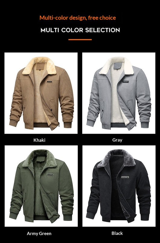 Chaqueta de Trabajo Térmica con Forro Polar - Estilo Casual - Image 16