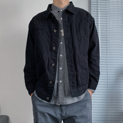 Chaqueta Denim Retro Casual para Hombre - Estilo Clásico - Image 5