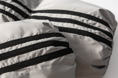 Chaqueta Abrigada de Rayas para Hombre - Image 11