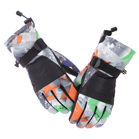 Guantes de Esquí Mountaineering Cálidos con Pantalla Táctil para Hombre y Mujer - Image 2