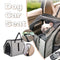 Portable Foldable Pet Car Crate with Waterproof Mat