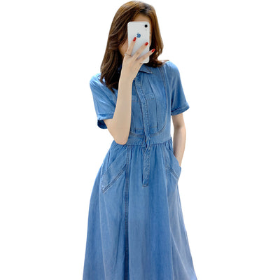 Falda Denim con Diseño Moderno - Image 7