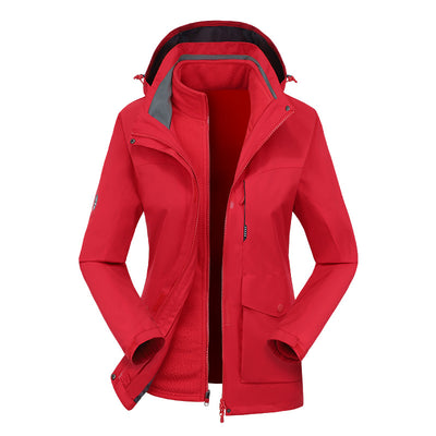 Conjunto de Abrigo Montañero de Dos Piezas con Forro Térmico Grueso - Image 17
