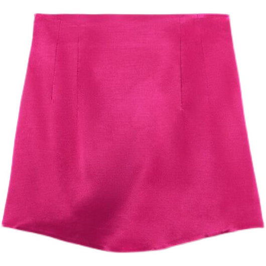 Minifalda de Satén Texturizado para Mujer - Image 11
