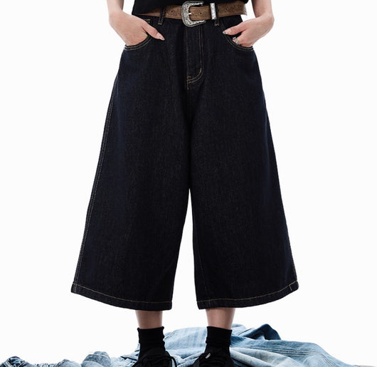 Jeans Cropped Azul en Lyocell - Corte Moderno y Sostenible - Image 10