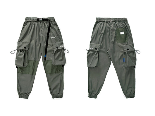 Pantalones Sueltos Hip-Hop con Bolsillos de Herramientas - Image 10