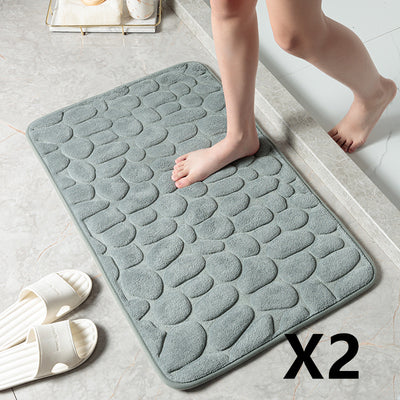 Tapete de Baño Piedra Pebble - Antideslizante para Puerta y Piso - Image 14