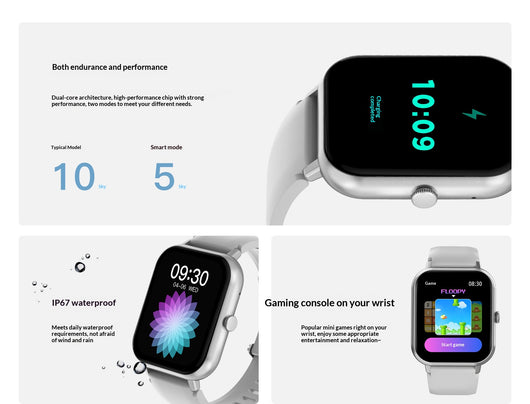 Reloj Inteligente ZL54CJ con Llamadas Bluetooth, Monitor Cardíaco y Presión Arterial - Image 19
