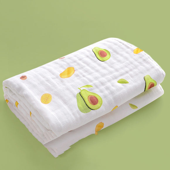 Toalla de Baño para Bebé de Algodón Puro Gasa Súper Suave y Absorbente
