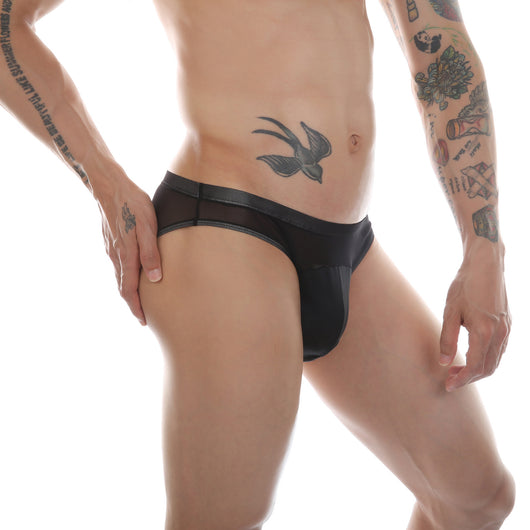Calzoncillos Tipo Malla Transparente para Hombre con Bolsa Realzada - Image 27