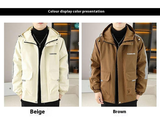 Chaqueta Térmica Acolchada con Capucha para Hombre - Abrigo Casual Invierno - Image 26