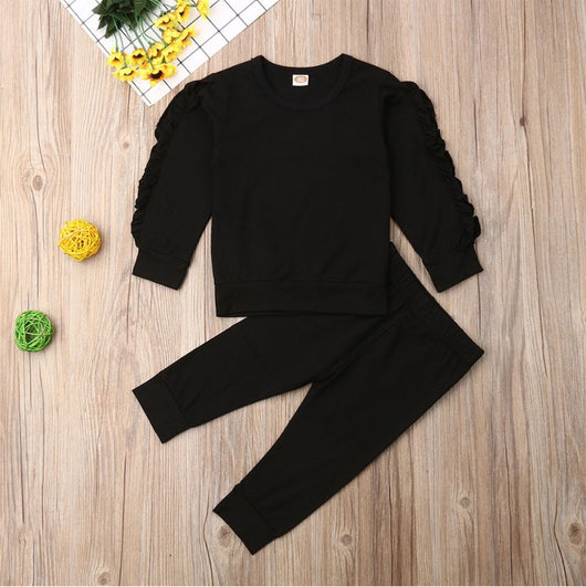 Traje Infantil Elegante con Mangas de Encaje - Image 7