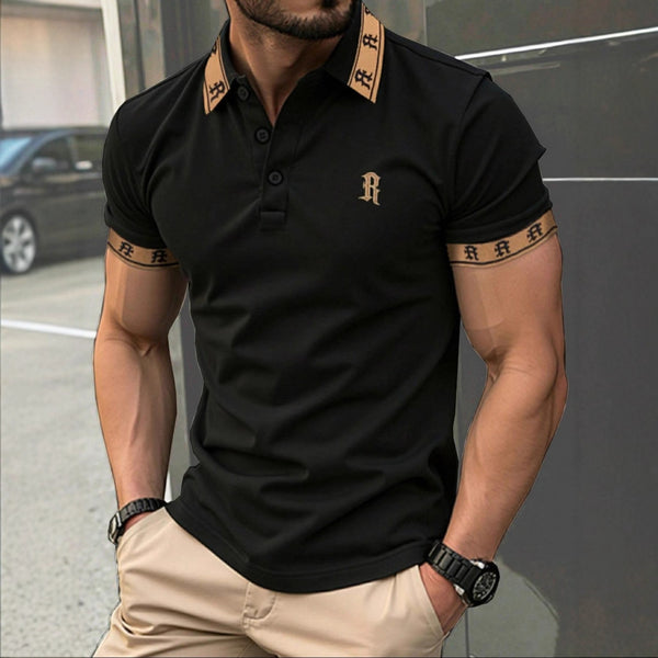Polo Casual con Bordado para Hombre