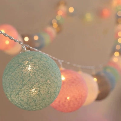 Luces LED de Algodón para Navidad - Decoración Exterior y Camping - Image 4