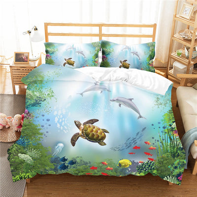 Juego de Cama Mundo Submarino - Image 7