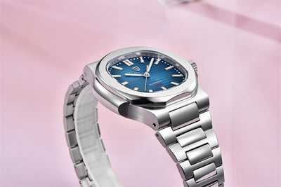 Reloj Automático de Acero Inoxidable Resistente al Agua - Diseño Barril - Image 16