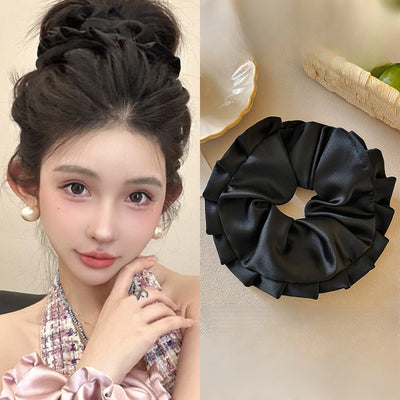 Aro Plisado Oversized Estilo Ballet Coreano para el Cabello - Image 2