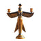 Estatua de la Diosa Isis con Alas - Figura Decorativa de Resina Artesanal