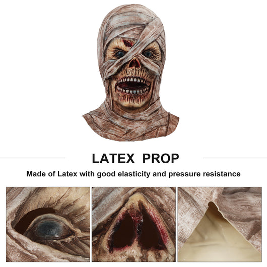 Máscara Momia de Horror para Decoración de Halloween - Image 5