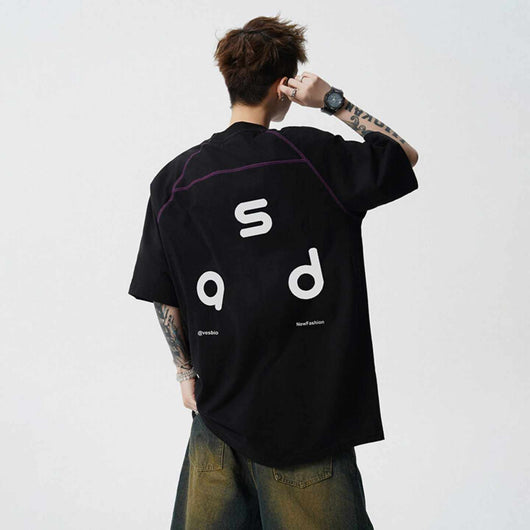 Playera de Algodón con Estampado de Letras - Image 6
