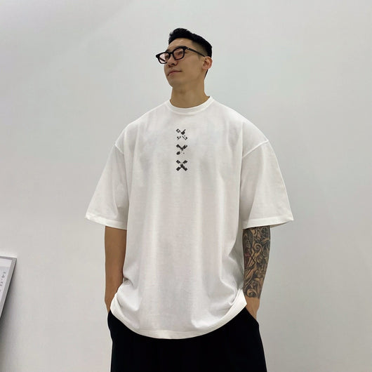 Camiseta Deportiva Hombre Suelta Transpirable Manga Corta Verano - Image 11