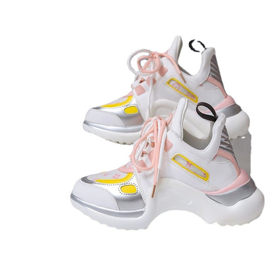Zapatillas Deportivas Casuales con Suela Gruesa para Mujeres - Image 5
