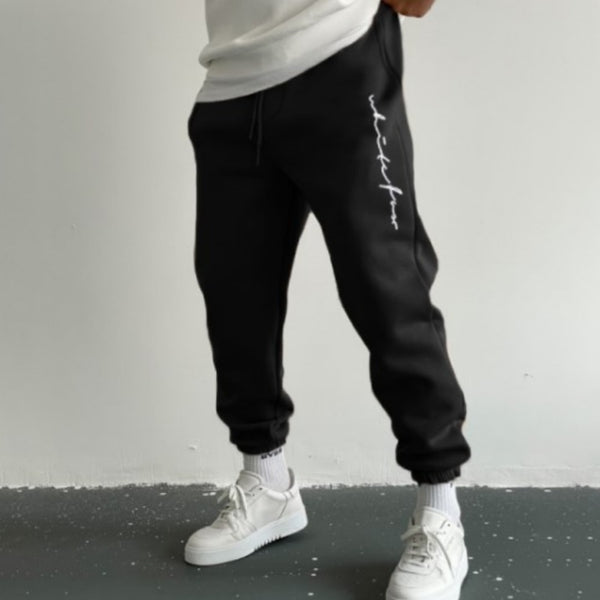 Pantalones Casuales Minimalistas Estampados para Otoño