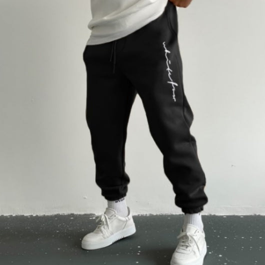 Pantalones Casuales Minimalistas Estampados para Otoño