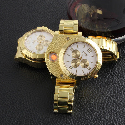 Encendedor Inteligente USB Tipo Reloj de Pulsera para Hombre - Image 6