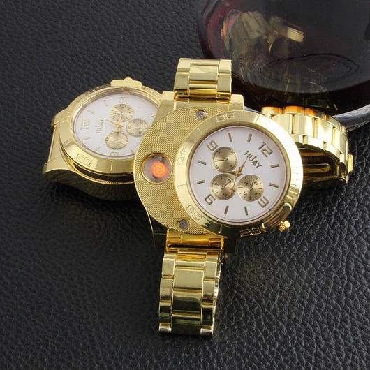 Encendedor Inteligente USB Tipo Reloj de Pulsera para Hombre - Image 6