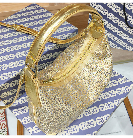 Bolso de Noche Elegante con Strass - Cartera de Gran Capacidad para Mujer - Image 28