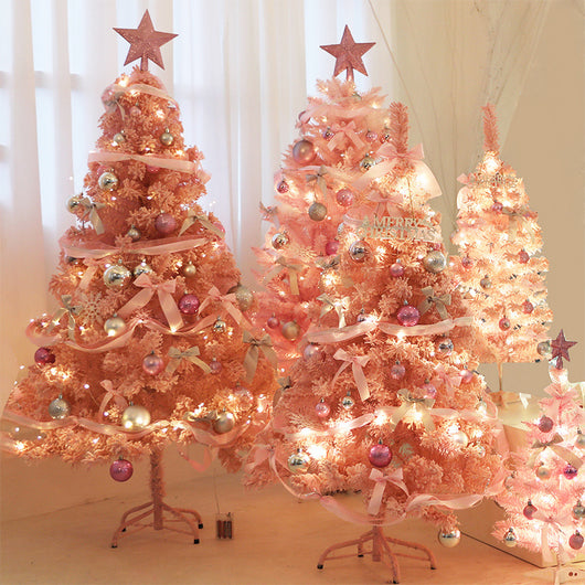 Adornos Navideños Rosa - Decoraciones de Árbol de Navidad para el Hogar - Image 9