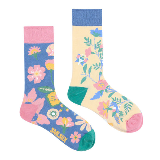 Calcetines Retro Asimétricos para Parejas - Algodón Cómodo Unisex - Image 16