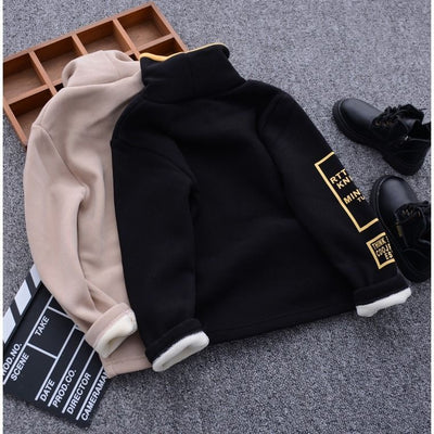 Suéter de Cuello Alto para Niños - Manga Larga Invierno - Image 11