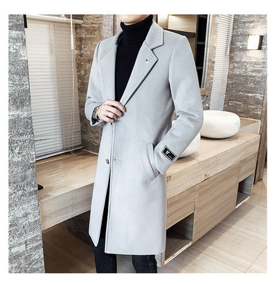 Abrigo de Invierno para Hombre en Algodón y Lana - Image 21