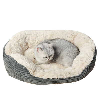 Cama Térmica Ovalada Acolchada para Perros y Gatos - Confort Invernal - Image 6