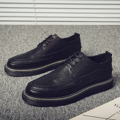 Zapatos de Cuero para Hombre Transpirables - Estilo Business Casual Elegante - Image 8