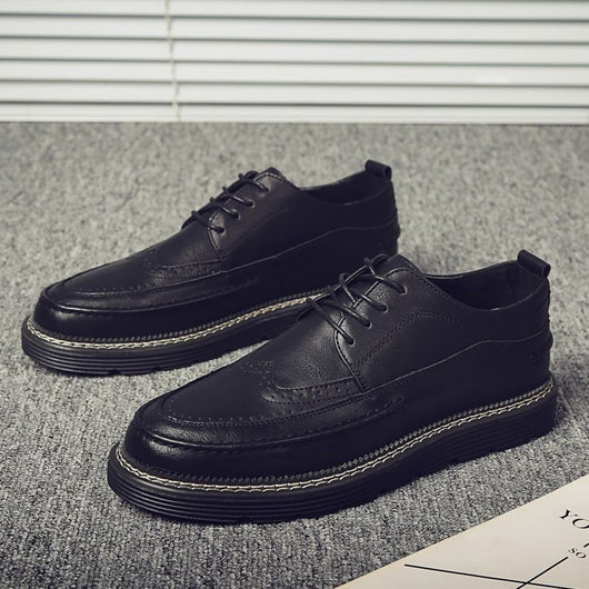 Zapatos de Cuero para Hombre Transpirables - Estilo Business Casual Elegante - Image 8